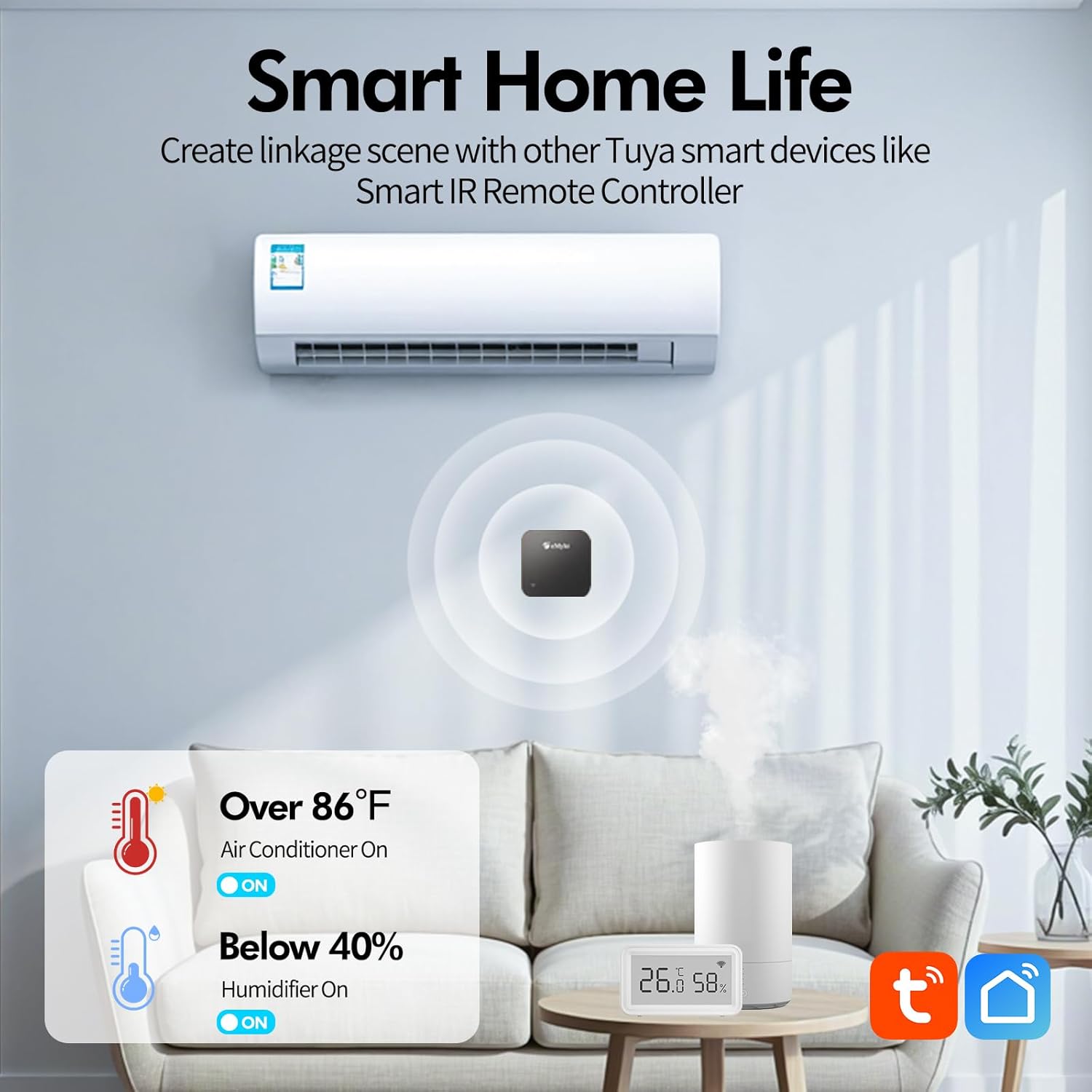 Smart WiFi Thermometer Hygrometer