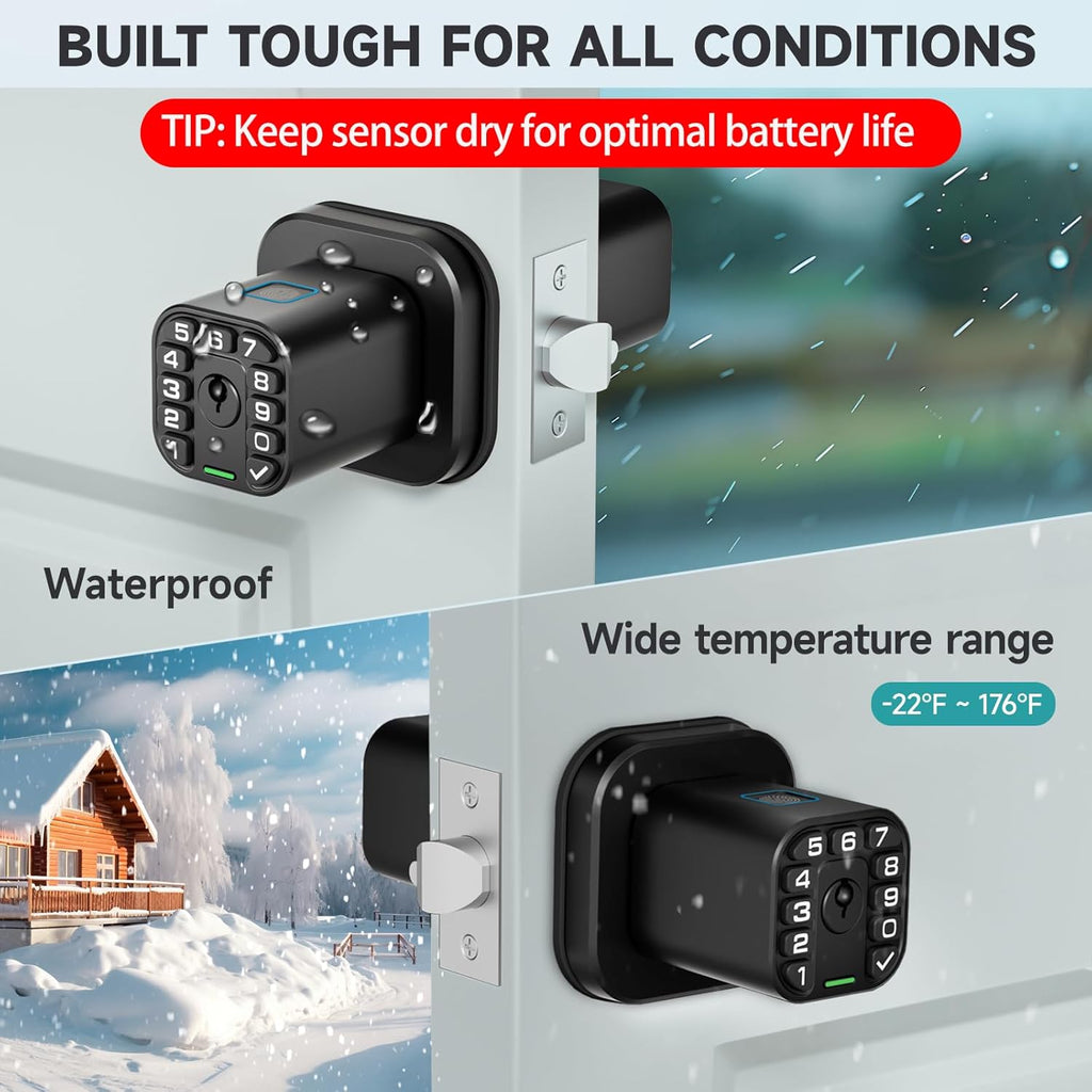 Fingerprint Door knob