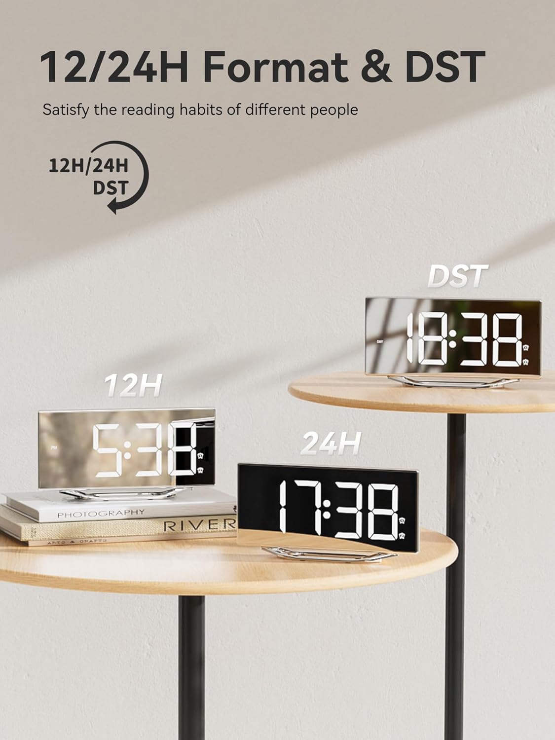 Digital Clock for Living Room