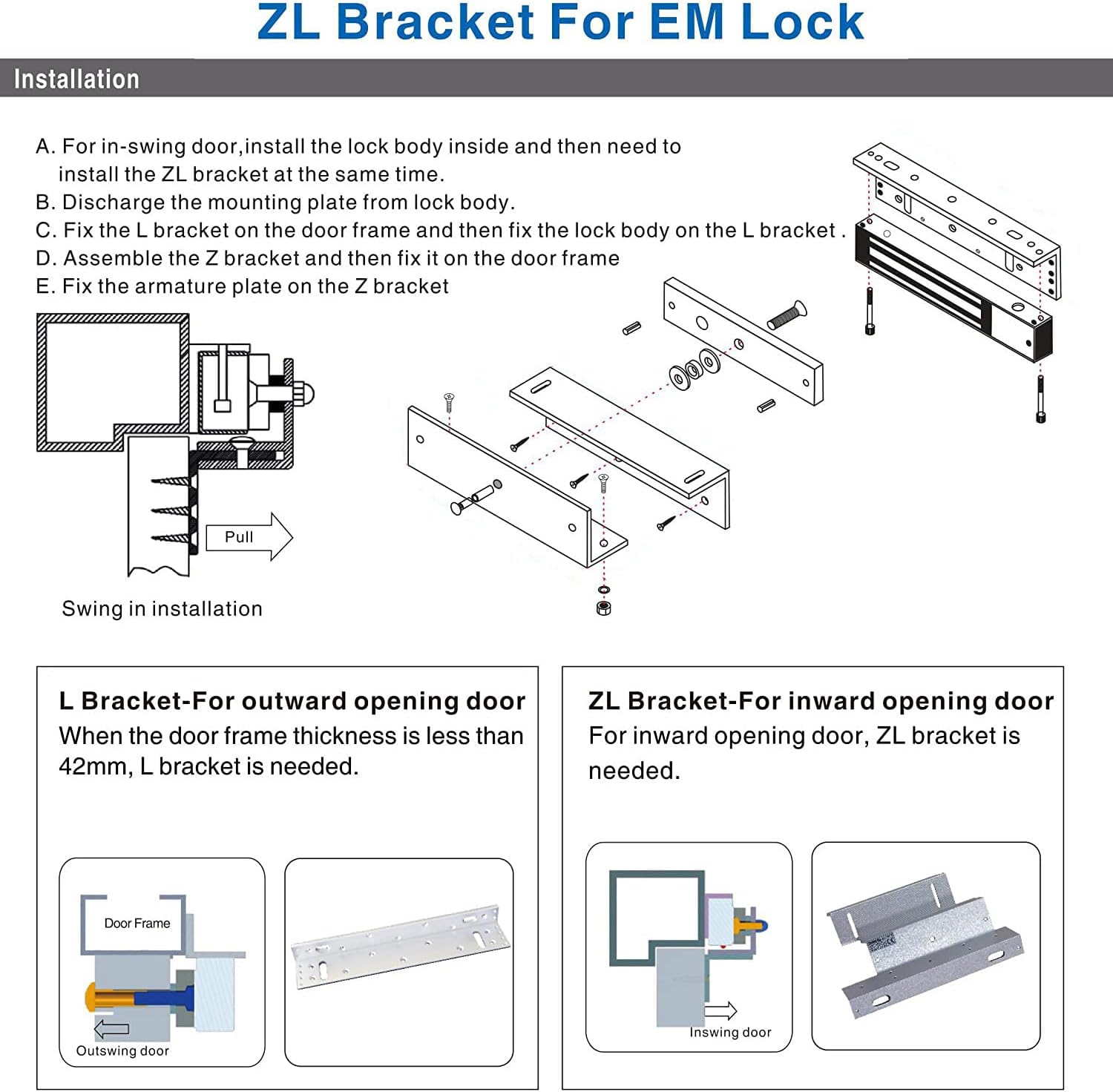 Electromagnetic Lock 280KG