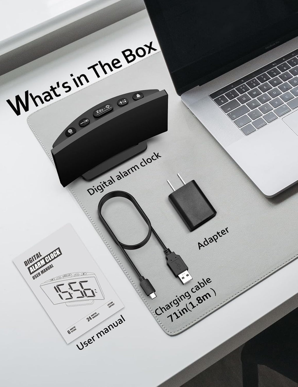 Digital Alarm Clock for Bedrooms