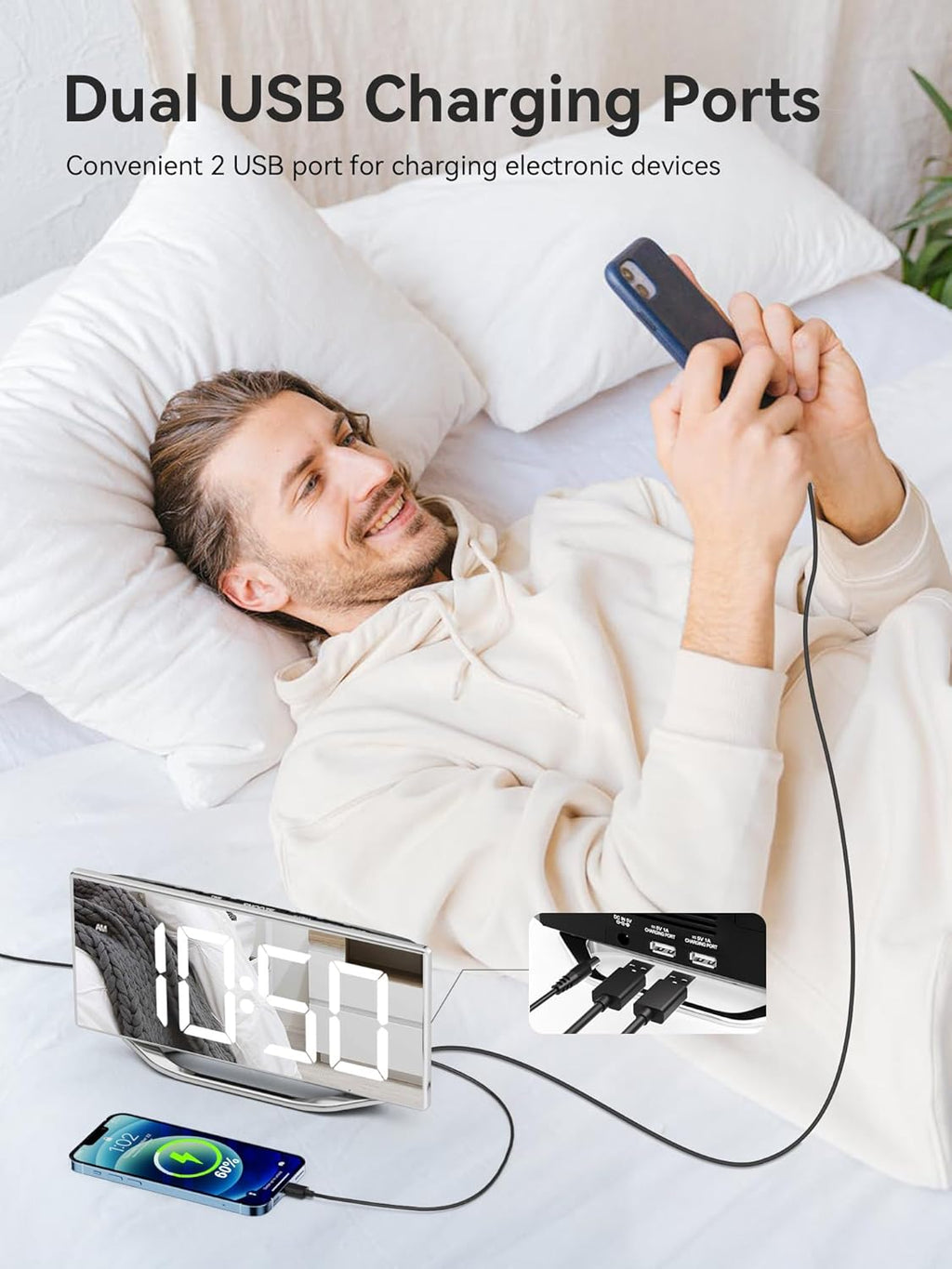 Digital Clock for Living Room