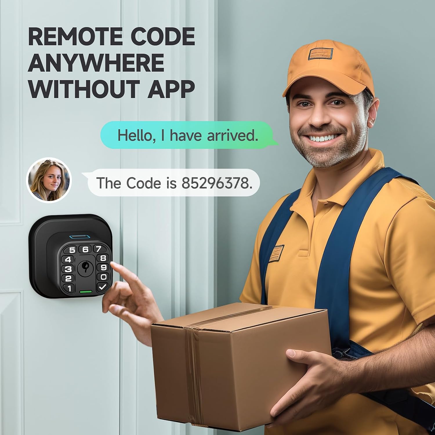 Fingerprint Door knob